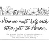 AMDG-uitnodiging tot katholieke bruiloft