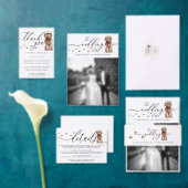 Huwelijksreactie Bruine Cavapoo Hond RSVP Kaartje (Personaliseer de collectie van deze zelfstandige maker.)