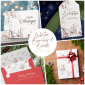 Winter Red Berries Vogels Planner