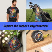 Pagode en gekleurde landschap Poker Chip