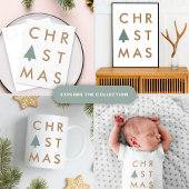 kerstboom | Moderne minimalistische Scandinavische Koffiemok