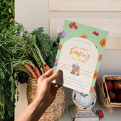 Fresh to the Market Eerste Verjaardag Thema – Bloe Spandoek