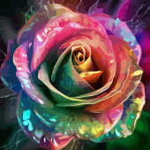 Celestial Blossom: Buitenaards Roos Case-Mate iPhone Case