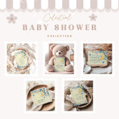 Celestial Moon and Stars Baby shower Folie Uitnodiging