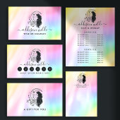 Celestial Mystic Moon Goddess-prijslijst Menu