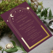 Plum Monogram Wedding Aangepaste naam op maat Satijnen Lint