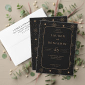 Celestial Romance Wedding Gastenboek (Personaliseer deze collectie van deze onafhankelijke maker. Test)