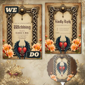 Celtic elegance with a heart and wings. servet