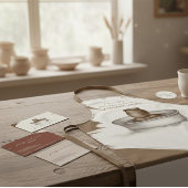 Navy Craft Shop Aardewerk Keramische Klei Visitekaartje