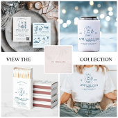 Champagne op het ijs | Après Ski Winter Bacheloret Shot Glas