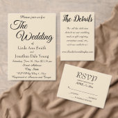 Champagne kleur eenvoudige gestileerde bruiloft gastenboek (Personaliseer de collectie van deze zelfstandige maker.)