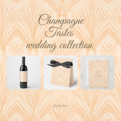 Champagne Tastes Wijn Etiket