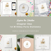Budget Chapter One Sage Green 1st Birthday Party