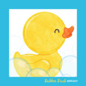 Rubber Duck Je bent de One First Birthday Bodysuit