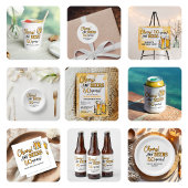 Proost op de 50ste verjaardag van Beers Ronde Sticker