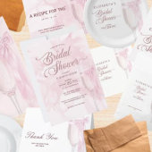 Proost Op Liefde Wijn Glazen Strik Das Bruidsmeisj Bedankkaart