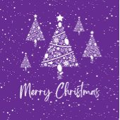 VIOLET KERSTMIS STROPDAS