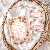 Cherry Blossom Garden Baby Shower Kaart