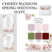 Cherry Blossom Spring Color Palette  Kaart
