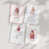 Boerderij geruit roze gingham cadeaupapier