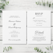 Minimalistische moderne elegante bruiloft acryl uitnodigingen (Personaliseer de collectie van deze zelfstandige maker.)