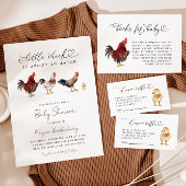 Boho Chicken Baby shower Bedankdoosjes