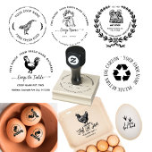  kippenei kartonstempel rubberstempel