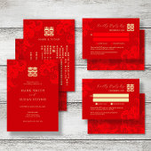 3 in 1 Tafelnummer, Menu & bedankkaart