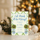 Chinoiserie Oranje Citrus Topiary servetten