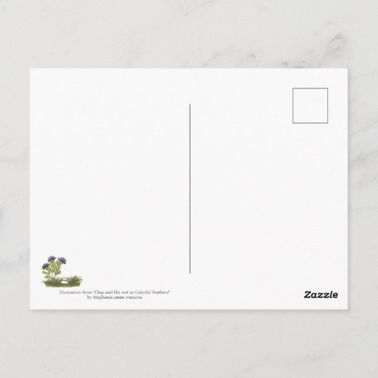 Collection Chip postcard Briefkaart (Achterkant)