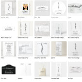 Modern skelet orthopedisch arts beeldhouwen bot bagagelabel