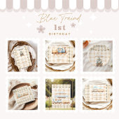 Choo Choo trein 1e verjaardag Kaart