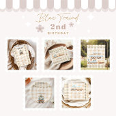 Choo Choo Train 2e verjaardag Bedankkaart