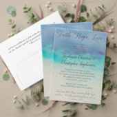 Golden Rings Christelijke Bruiloft RSVP Kaart (Personaliseer deze collectie van deze onafhankelijke maker. Test)