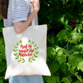 Ontmoet me onder de maîtletoe - kerstmis servet