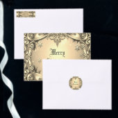 Gouden decoratieve vakantie Stropdas