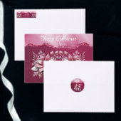 Roze Floral Table Runner Medium Tafelloper