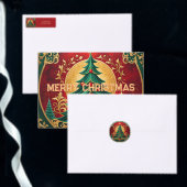 kerstboomkousenpakpapier cadeaupapier