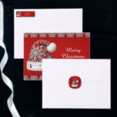 Rooddecoratieve boomrok kerstboom rok