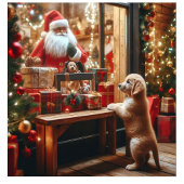 Kerst en wensen glazen onderzetter