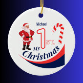 Gepersonaliseerde Kerst Baby "Mijn 1e Kerstmis" Bedankdoosjes