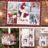 Kerstmisgeloof Gepersonaliseerde Gewatteerde Wit Kerstboom Rok