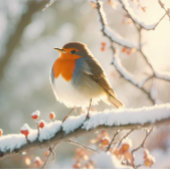 Art Nouveau Kerstmis | Inpakpapier