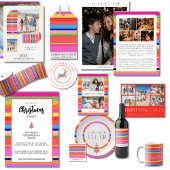 Kerst Cheer Kleurrijk Kerstfeest Kaart