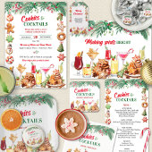 Kerstkoekjes en cocktails Holiday Party Menu