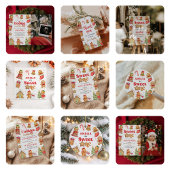 Christmas Cookie Sweet One 1st Birthday Party Servet