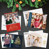 Eerste Kerstmis als mrs & mrs pasgetrouwden lgbtq  Folie Feestdagen Briefkaart