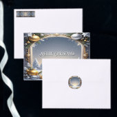 Christmas Frame Holiday Magnet