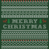 Lelijke vrolijke kerst truien plezier trui