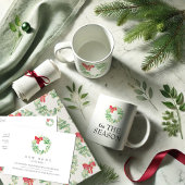 Unique Hot and Cold Water Bottle Watercolor Wreath Waterfles